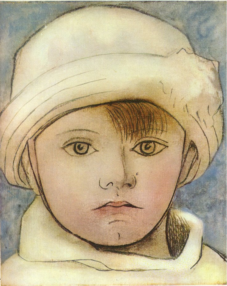 Picasso Portrait of Paulo, artist's son 1923